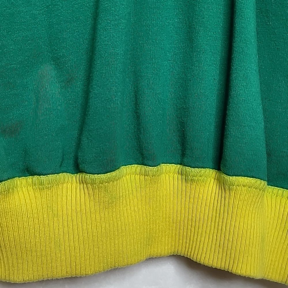 Dolce & Gabbana Vintage Green League Rugby Tournament V Neck Shirt Size Large - Picture 6 of 11